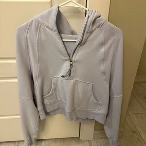 lululemon scuba half zip with hoodie XS/S